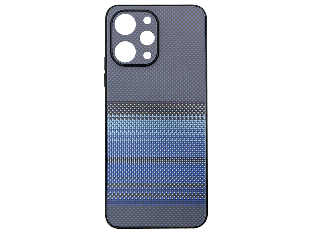Накладка Elite Carbonique Redmi 12 blue
