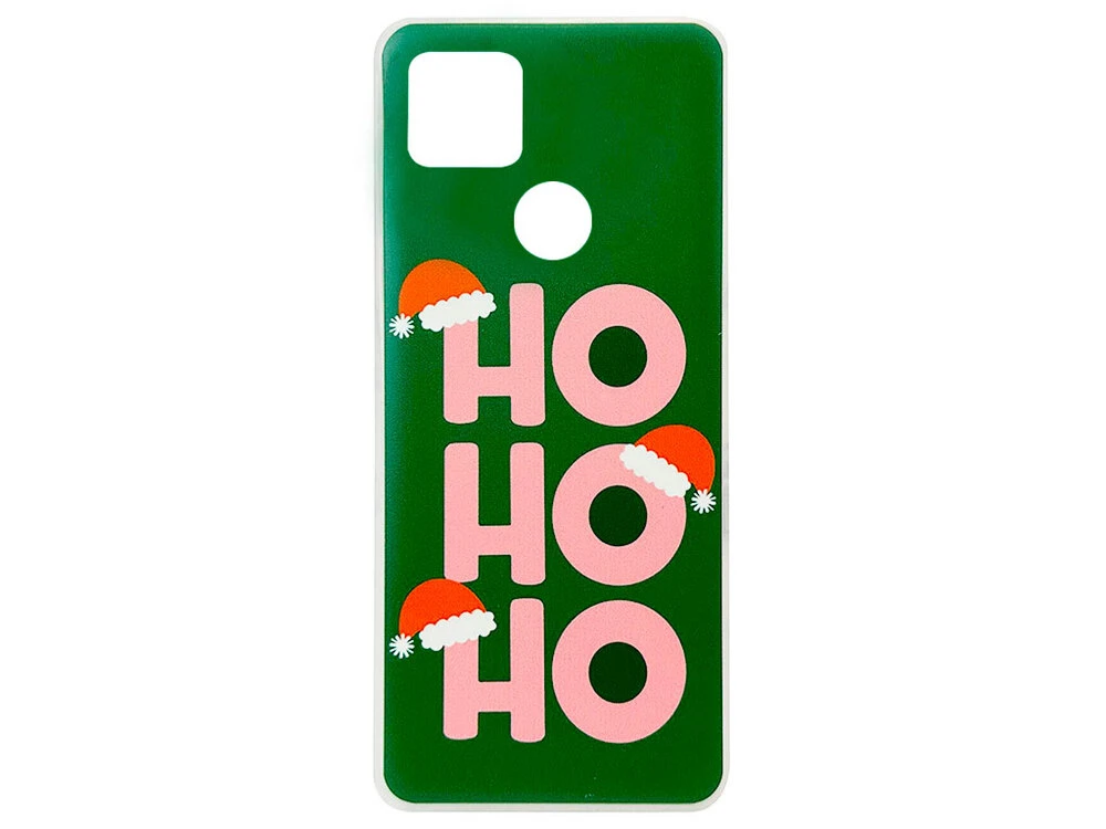 Накладка силікон Print Redmi 9C/10A Green ho ho ho