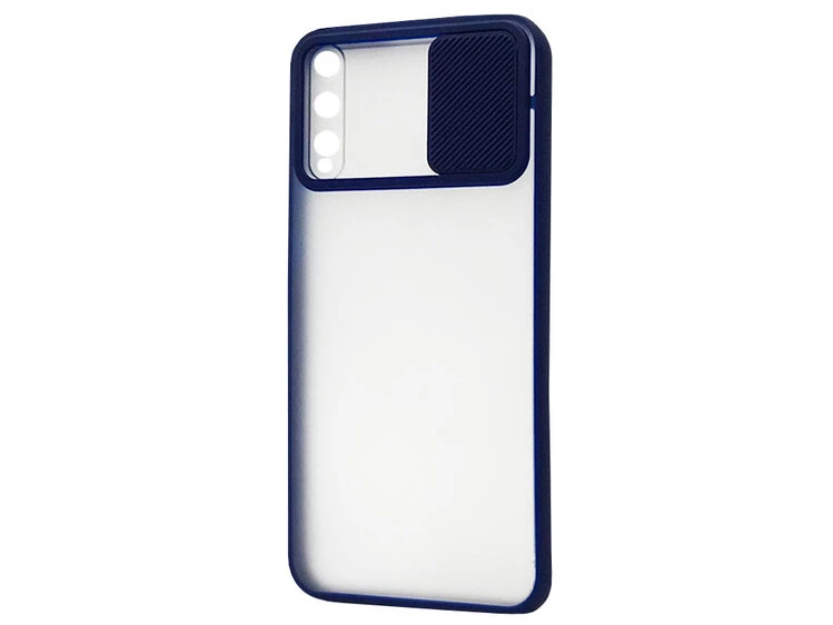 Matte case hide camera P Smart S/Y8p blue