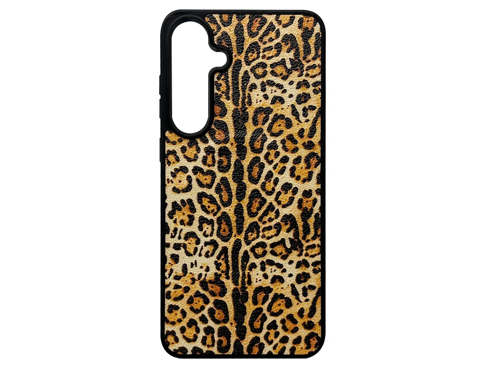 Накладка Animal Leather MagSafe Samsung S24+/S25+ small leopard