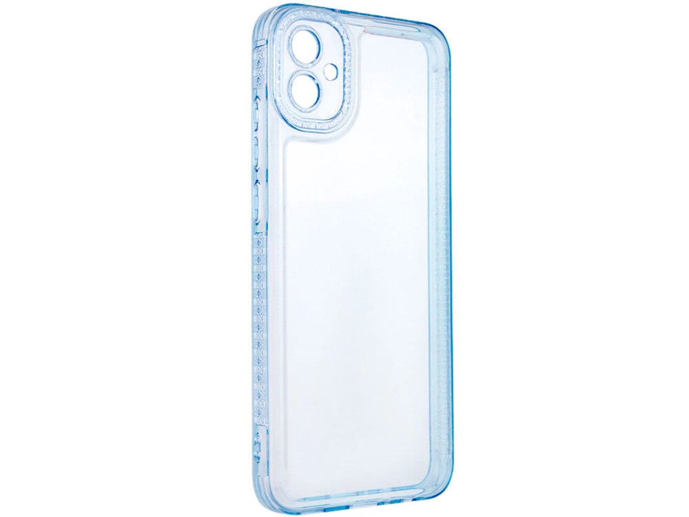 Силікон Starfall Clear Samsung A04 blue