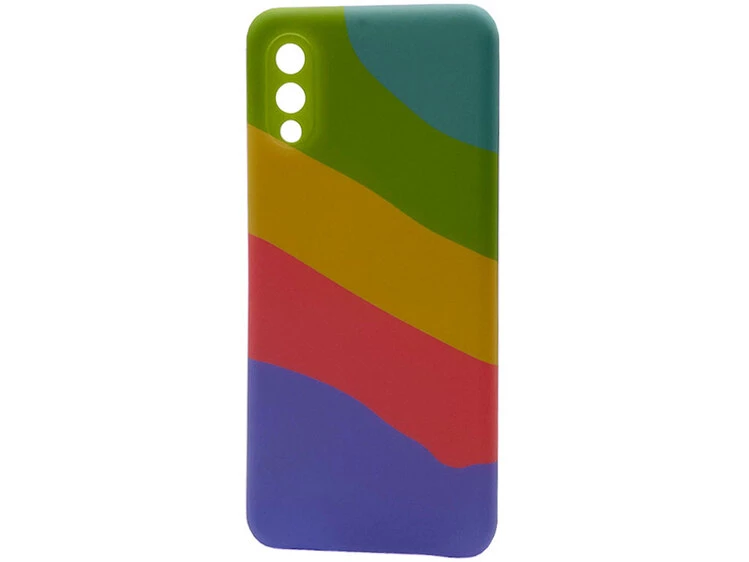 Copy Original Camera Colorfull Samsung A02 purple/mint