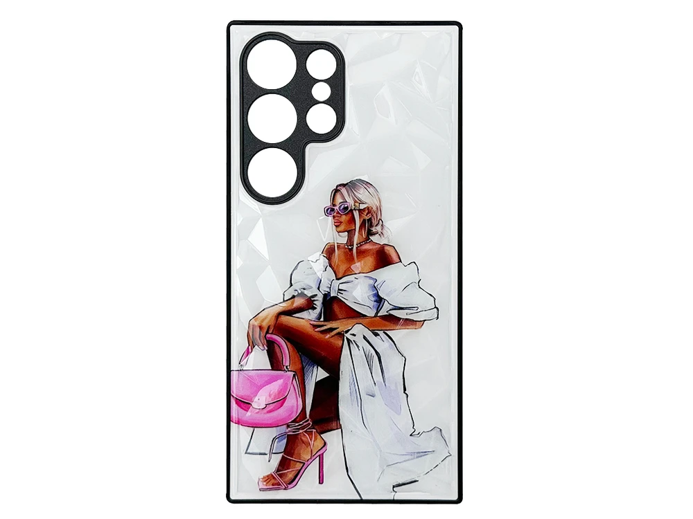 Prisma Ladies Samsung S24 Ultra pink bag