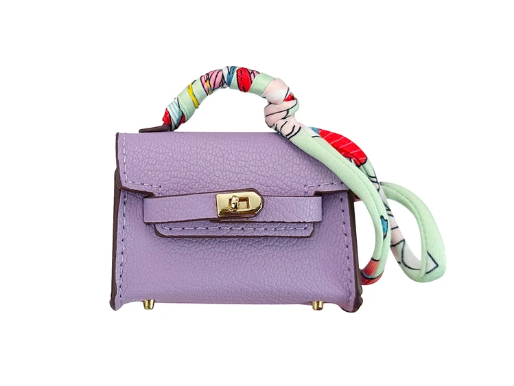 Чохол Hermès Birkin iPhone 15 Pro light purple