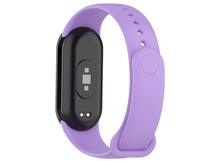 Ремінець силікон Mi Band 8/9/10 light purple