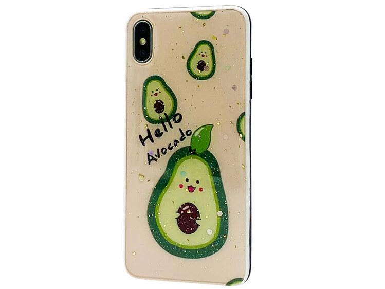 Накладка Confetti iPhone Xs Max Hello Avocado
