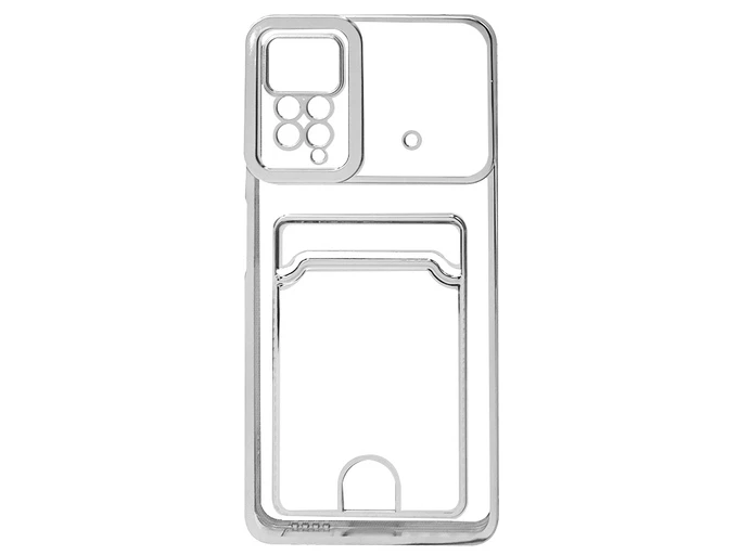 Cosmic Силікон Camera Card Case Redmi Note 11 Pro/Note 11 Pro 5G/Note 12 Pro silver
