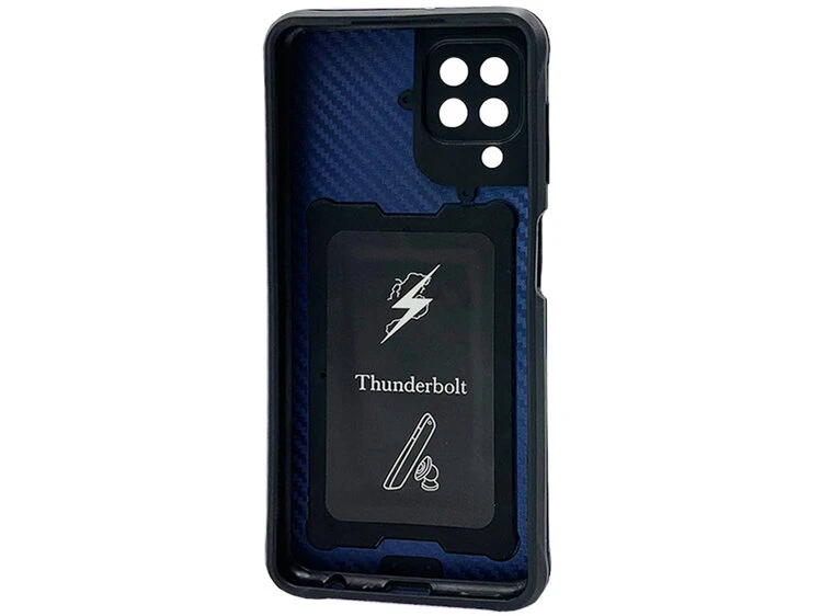 Протиударний Honor Hide Camera Samsung A12/M12 (2021) blue