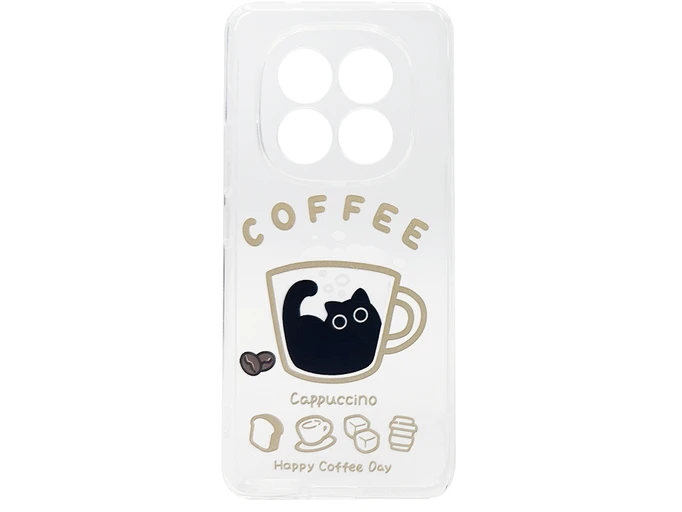 Накладка TPU Clear Joy Redmi Note 15 coffee