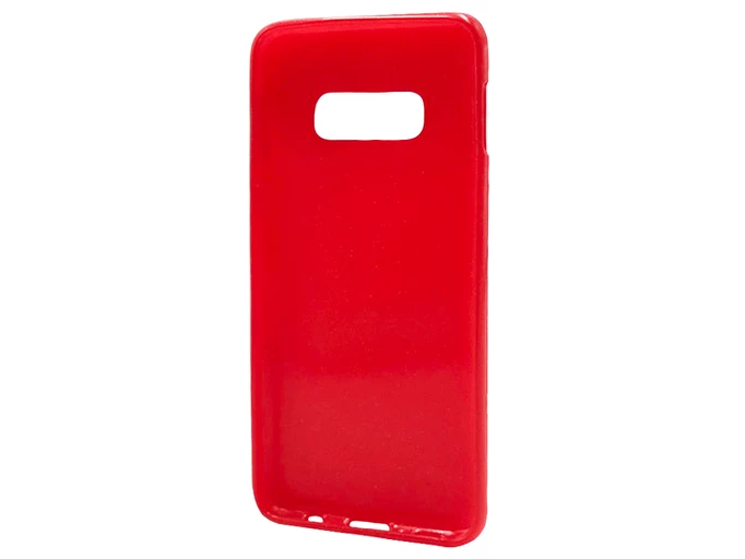 Накладка Shiny dust Samsung S10e red