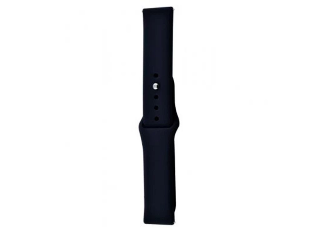 Ремешок Xiaomi Amazfit/Bip/Samsung Silicone 20mm black