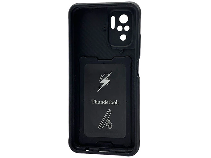 Ударопрочный Honor Hide Camera для Redmi Note 10/10s/Poco M5s черный