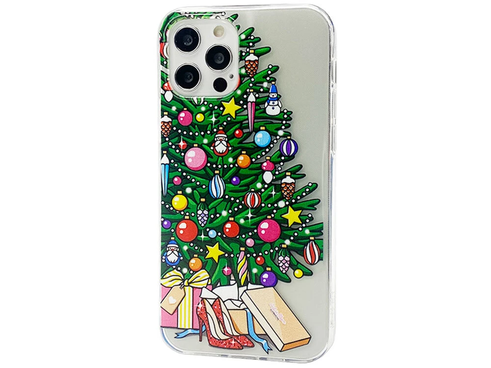 Накладка силікон Print iPhone 11 Pro Christmas tree