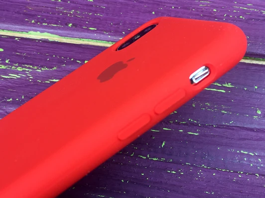 Case soft touch iP Xs Max (14) red