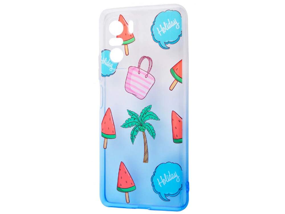 WAVE Sweet&amp;Acid Poco F3/Redmi K40/Mi 11i white/blue/palm