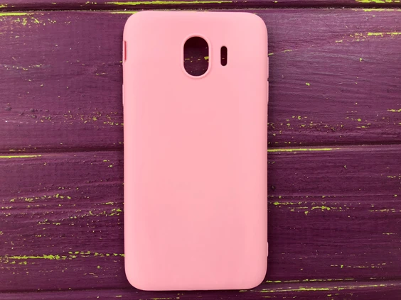 Силикон Candy matte Samsung J4 pink