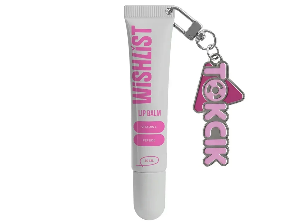 Lip Balm WISHLIST + брелок "Токсік" crystal sorbet