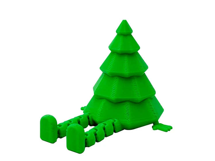3D Іграшка Christmas tree green