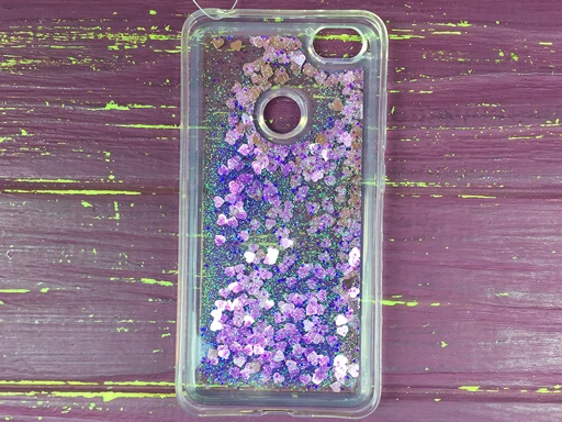 Аквариум блестки Note 5A Prime Heart Violet