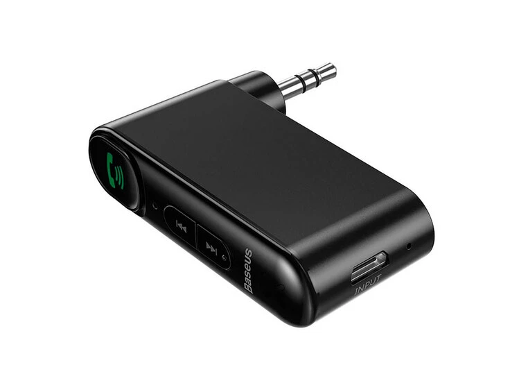 Адаптер AUX Baseus BSBA-02 BT receiver black