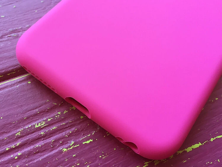 Case soft touch низ iP6+ (54) dragon fruit