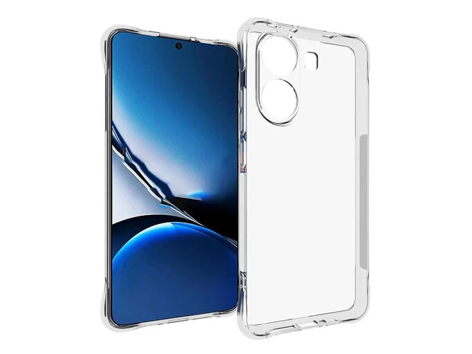 Ультрапрочный силикон Poco X7 Pro clear