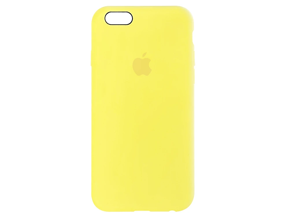 Case soft touch низ iP 6 (55) canary