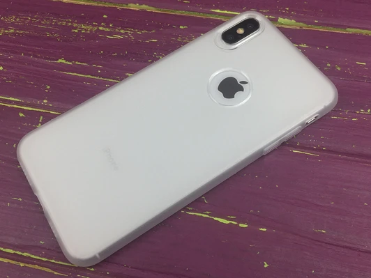 Totu Frosted iPhone Xs Max clear