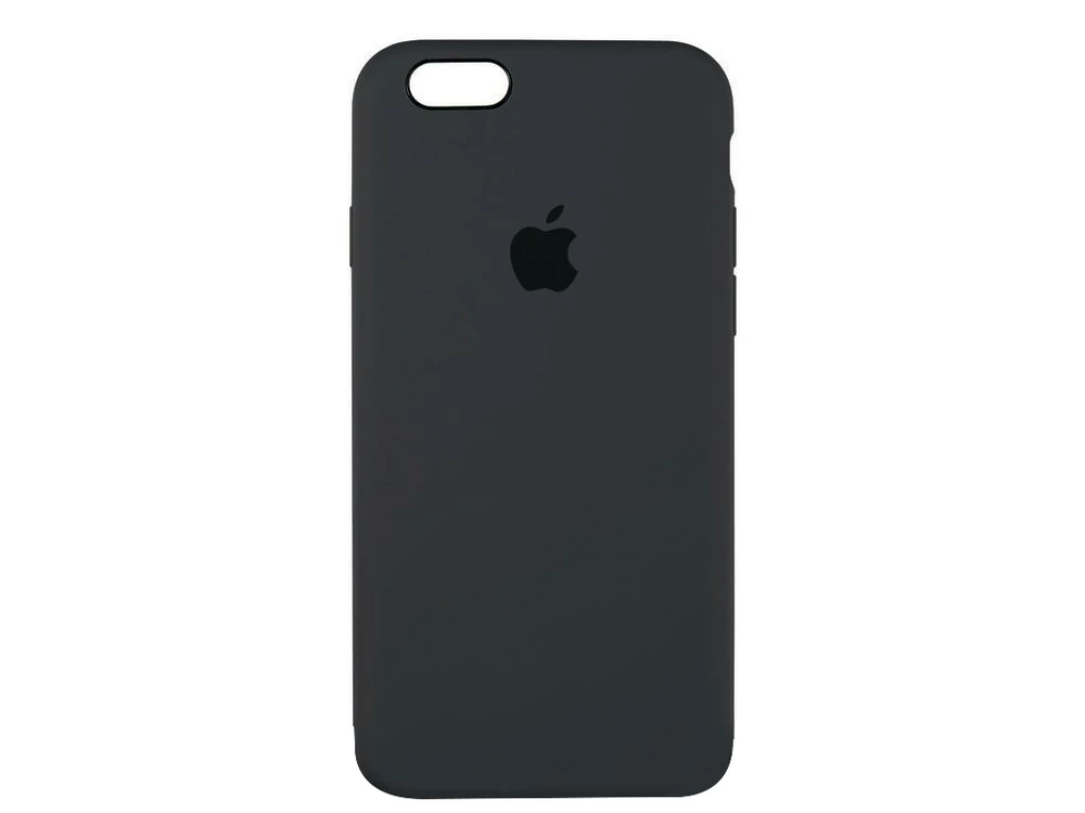 Case soft touch низ iP 6 (34) dark gray