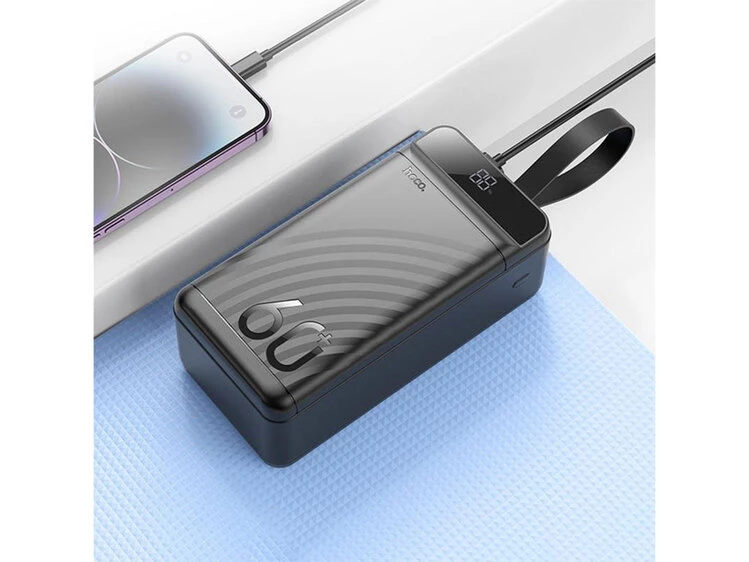 Power Bank Hoco J123C 22.5W+PD20W 60000 mAh black