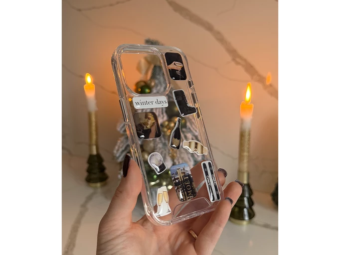 Набор 3D стикеров макси Stix Зимние дни