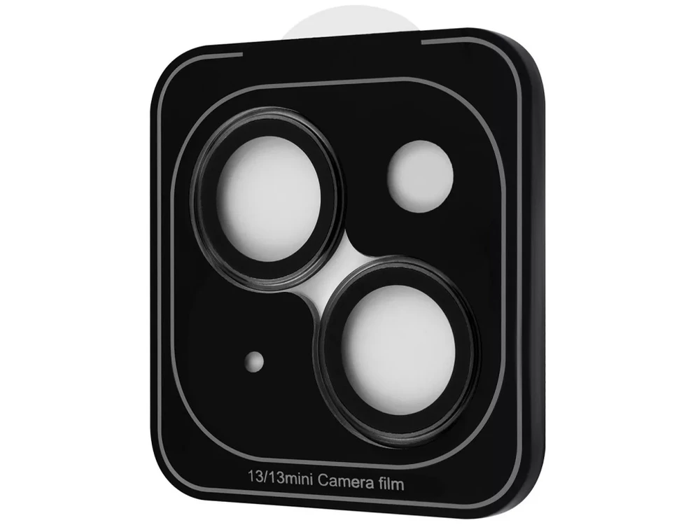 Скло для камери Metal Classic iPhone 13/13 mini black