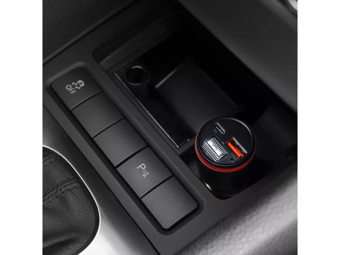 FM Modulator Proove Launcher Power Drive 1USB/1Type-C/AUX/30W silver