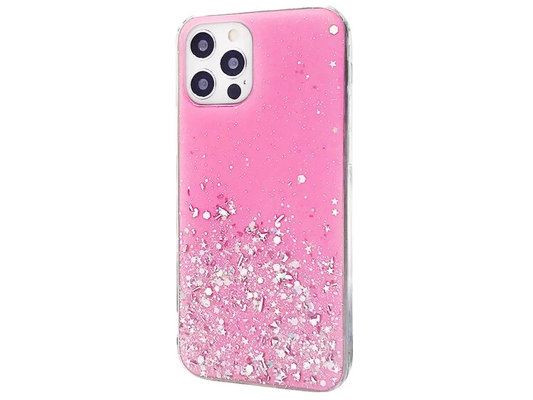 Силікон Diamond iPhone 12/12 Pro pink