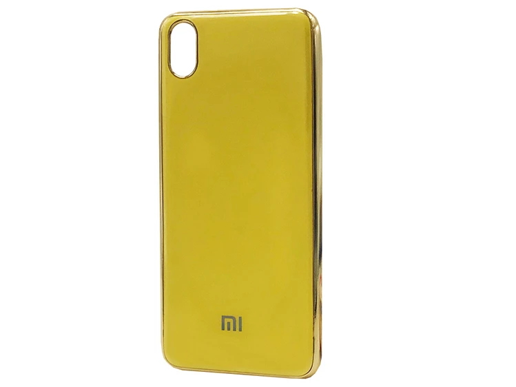 TPU+силикон Redmi 7A желтый