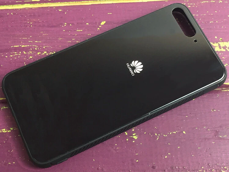 TPU+Glass Huawei Y6(18) Black