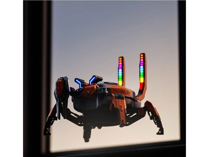 Bluetooth колонка XO F52 Crab Mechanical Speakers orange