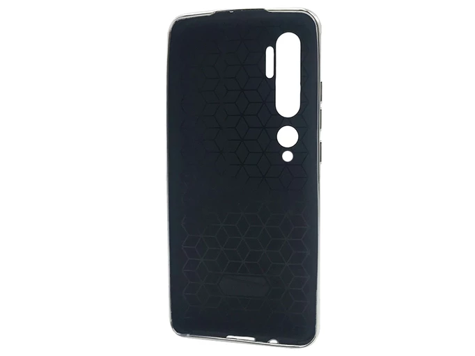 Силикон Full Diamond Xiaomi Note 10/Pro/CC9 Pro Silver