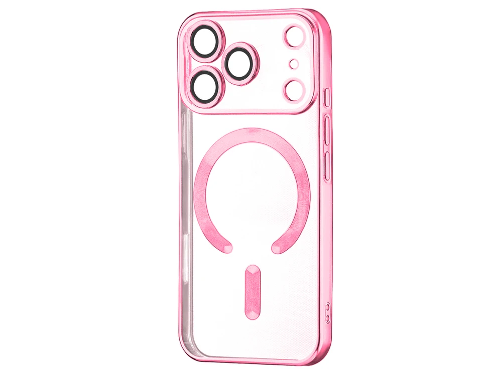 Силікон Cosmic camera CD Magsafe iPhone 17 Pro rose gold