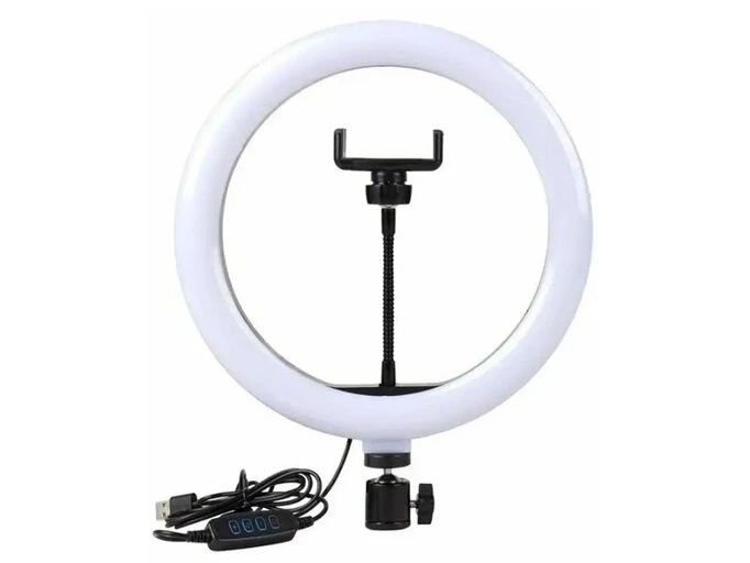 Светодиодная стойка USB LJJ 33см без штатива черная