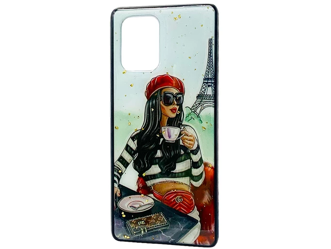 Накладка Confetti Samsung S10 Lite (20) Red beret Paris