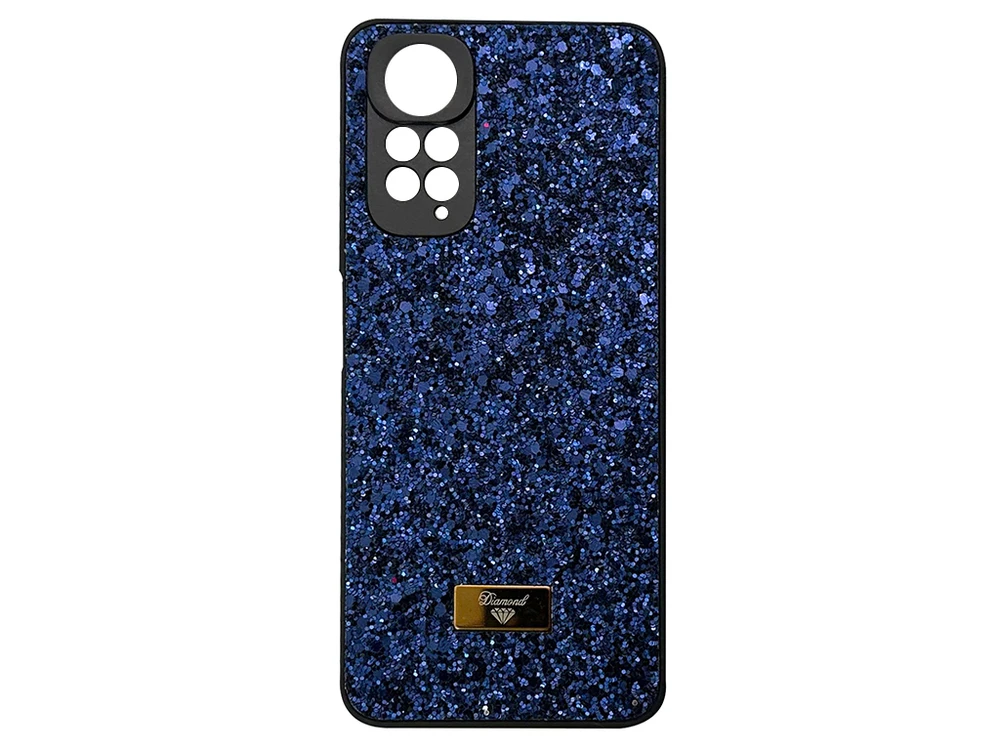 Накладка Level Shining Diamond Redmi Note 11/11s blue