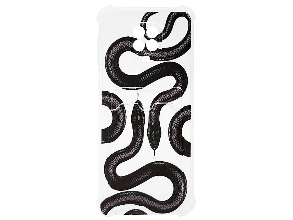 Ультрабронь CARD CASE Print Redmi Note 9s/Note 9 Pro/Note 9 Pro Max snake