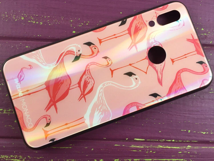 TPU+Glass Monaco P Smart(19) flamingo