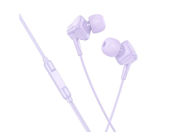 Навушники Hoco M113 3,5mm violet