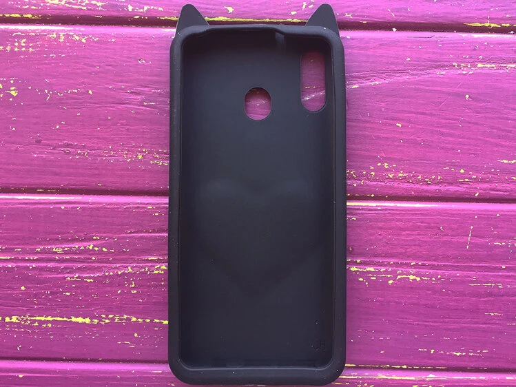 3D КОШКА Любов Samsung M20 Черный