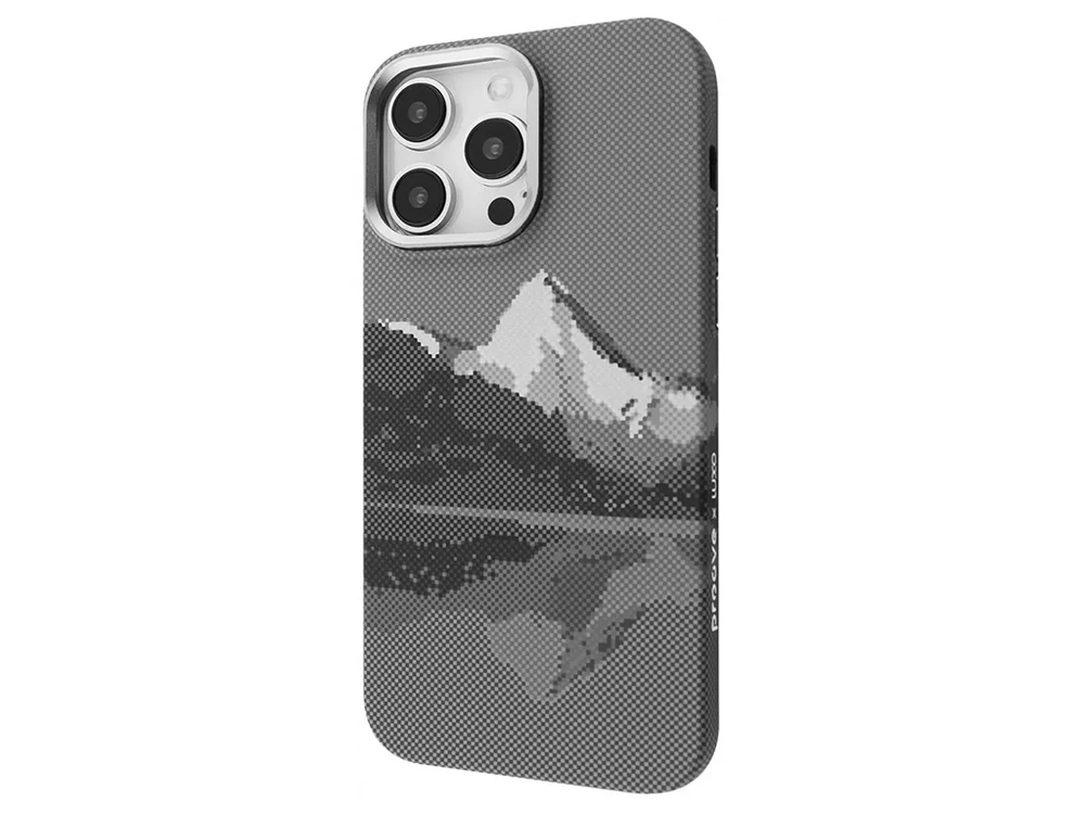 Чохол Proove Gleam Case MagSafe iPhone 16 Pro Max silver peak
