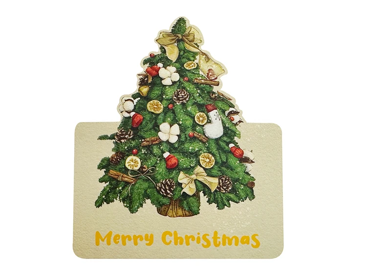 Листівка Новорічна Merry Christmas Christmas tree