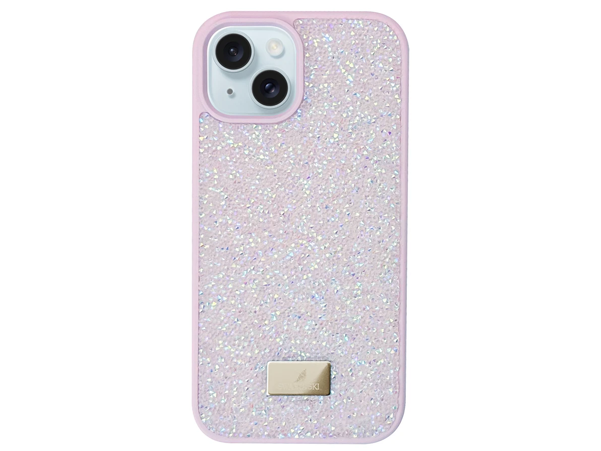 Чохол Swarovski Grainy Diamonds iPhone 13/14 pink