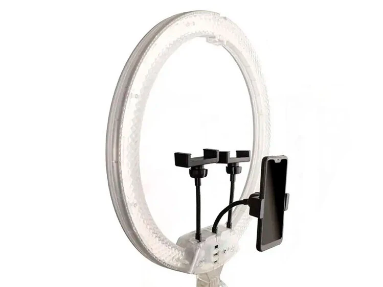 Led стійка 220V RGB 3D-45 Diamond 45cm без штатива white